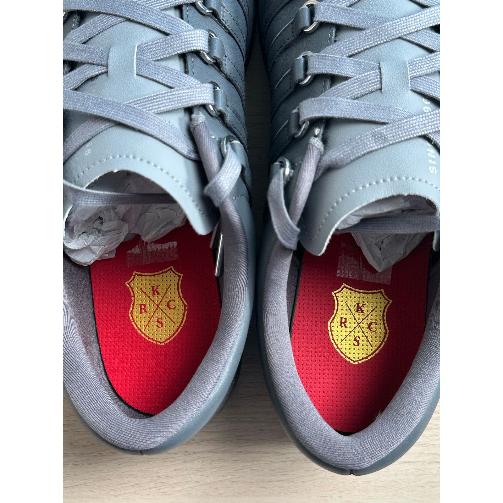 K-Swiss K-Swiss x Anwar Carrots Classic 66 NXT Grey Sneaker-Size 9M Size US 9 / EU 42 - 7 Thumbnail