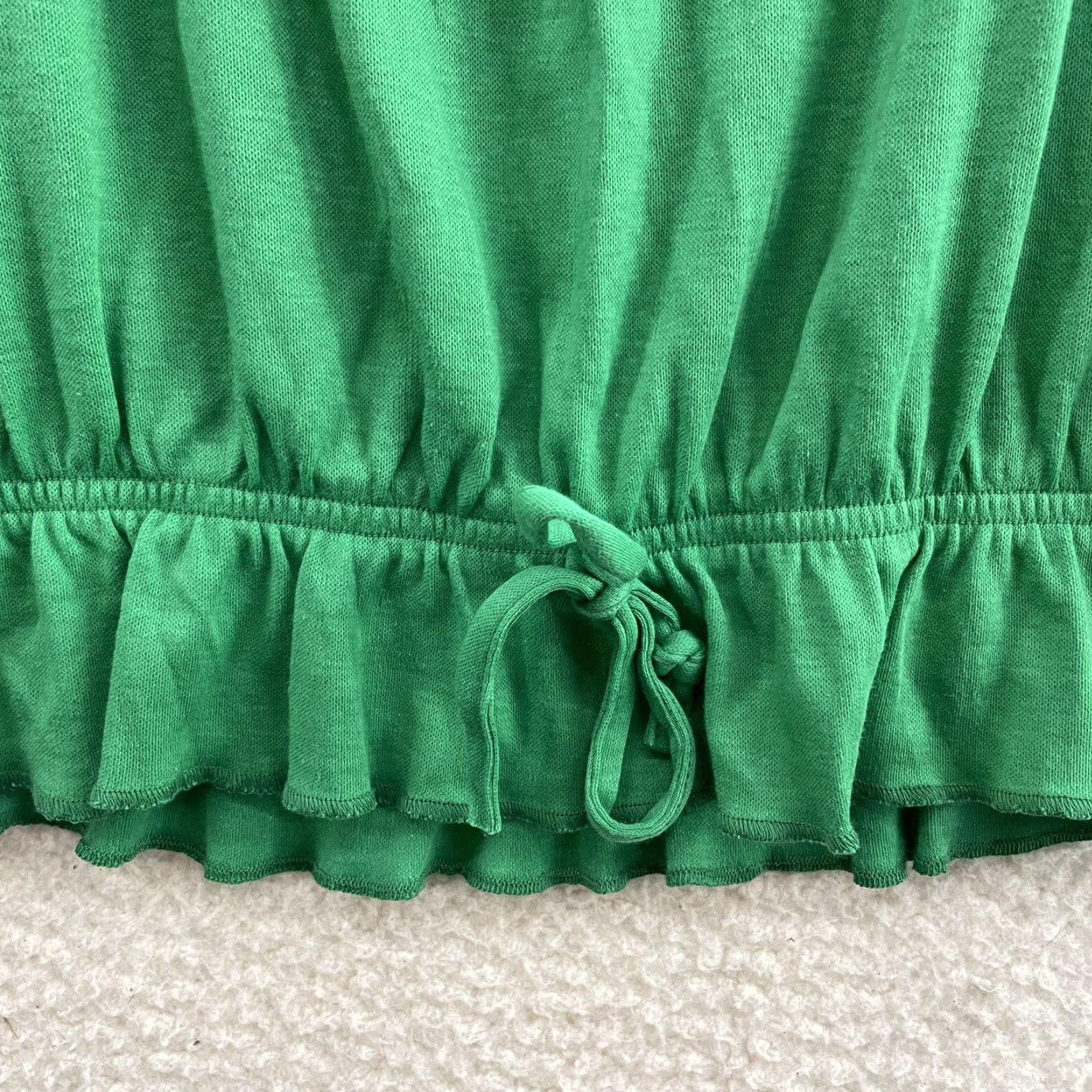 Vintage VINTAGE Y2K Camisole Tank Top M Green Boho Fairy Grunge Whimsigoth Topic Knits Shirt Mens Womens Size M / US 6-8 / IT 42-44 - 4 Thumbnail