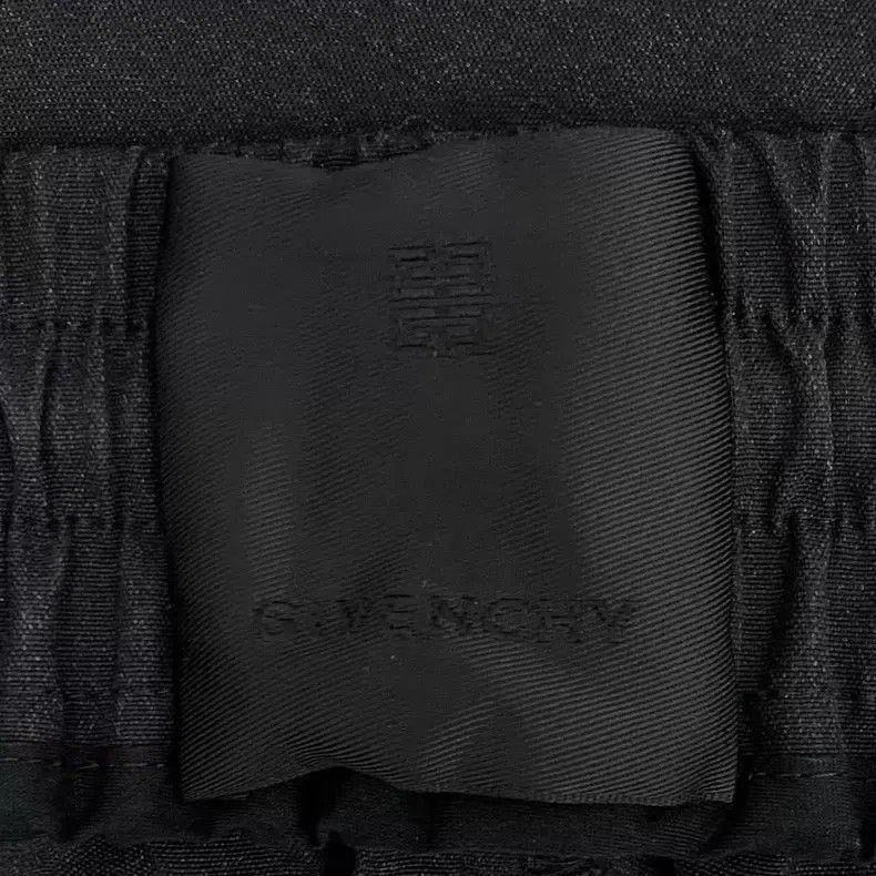 Givenchy Givenchy Black Logo Letter Embroidered Wool Casual Long Pa Size US 32 / EU 48 - 7 Thumbnail