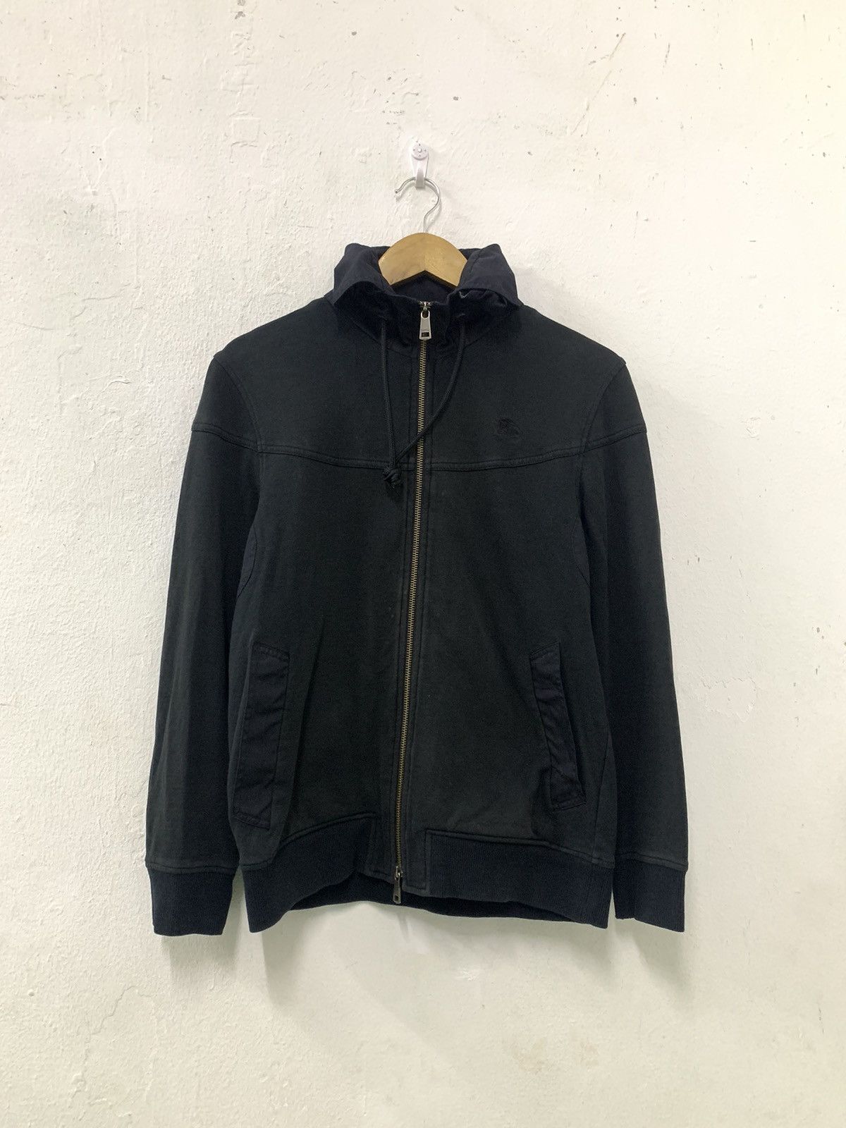 Burberry Burberry Black Label Zipper Hidden Hoodie Size M / US 6-8 / IT 42-44 - 1 Thumbnail