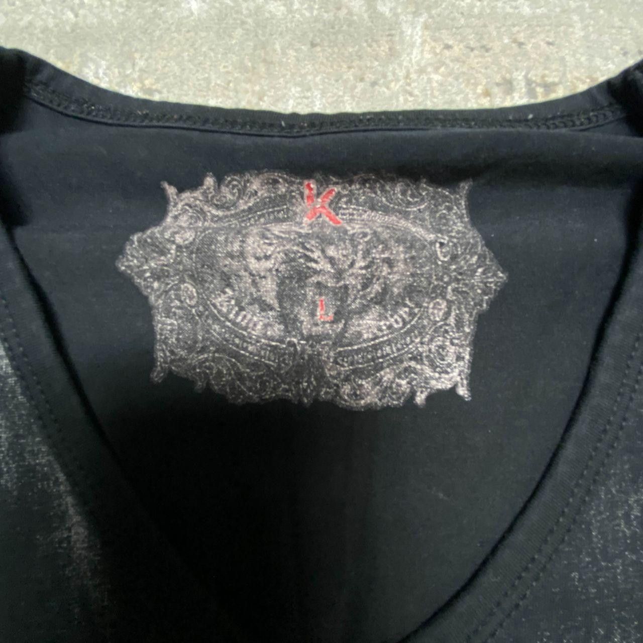 Japanese Brand 00s Affliction Style Eagle T-shirt Black L Size US L / EU 52-54 / 3 - 4 Thumbnail