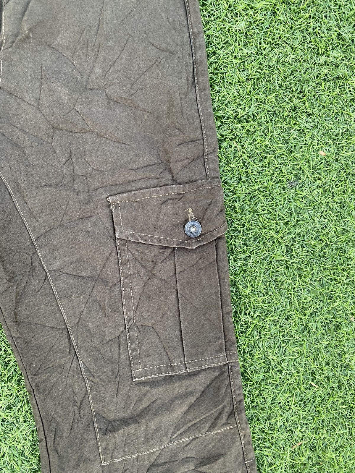 If Six Was Nine FUGA DOUBLE KNEE CARGO TACTICAL PANTS Size US 31 - 3 Thumbnail