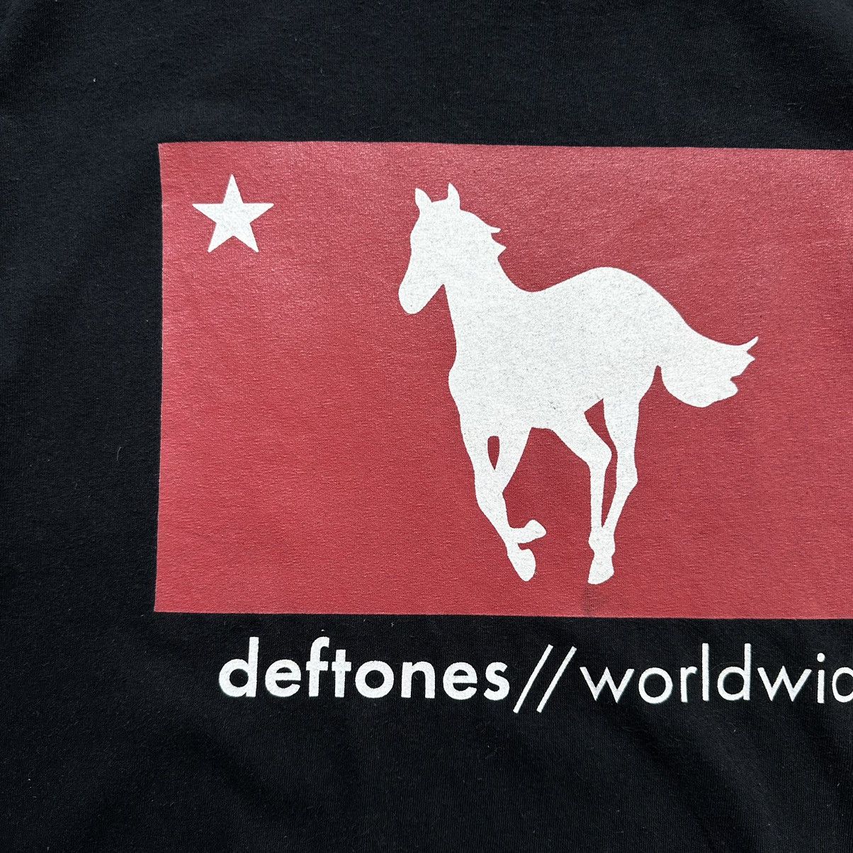 Band Tees Vintage Deftones White Pony Worldwide Tour Aphex Twin Vibe Size US XL / EU 56 / 4 - 7 Thumbnail