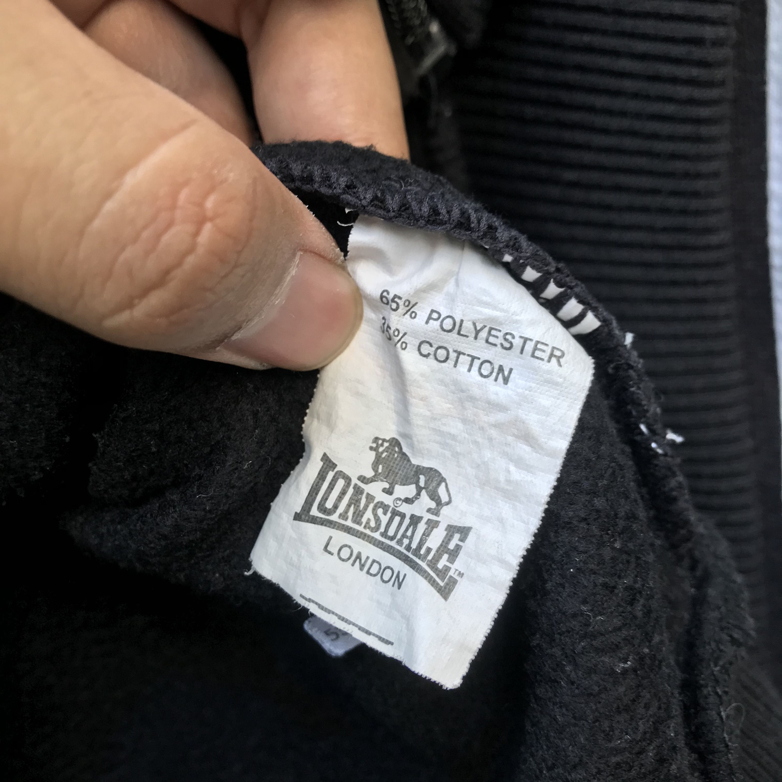 Lonsdale × Other UK Lonsdale london Tracktop jacket two tone black and whitku Size US L / EU 52-54 / 3 - 7 Thumbnail