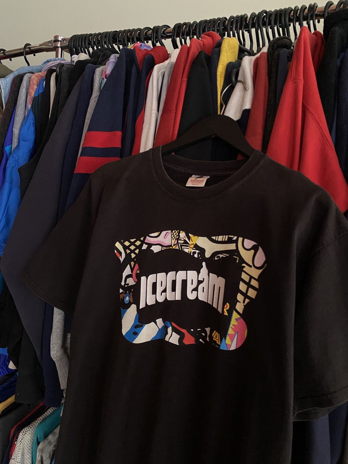 Icecream VINTAGE ICECREAM FADED T-SHIRT BACK PRINT Y2k Size US L / EU 52-54 / 3 - 2 Thumbnail