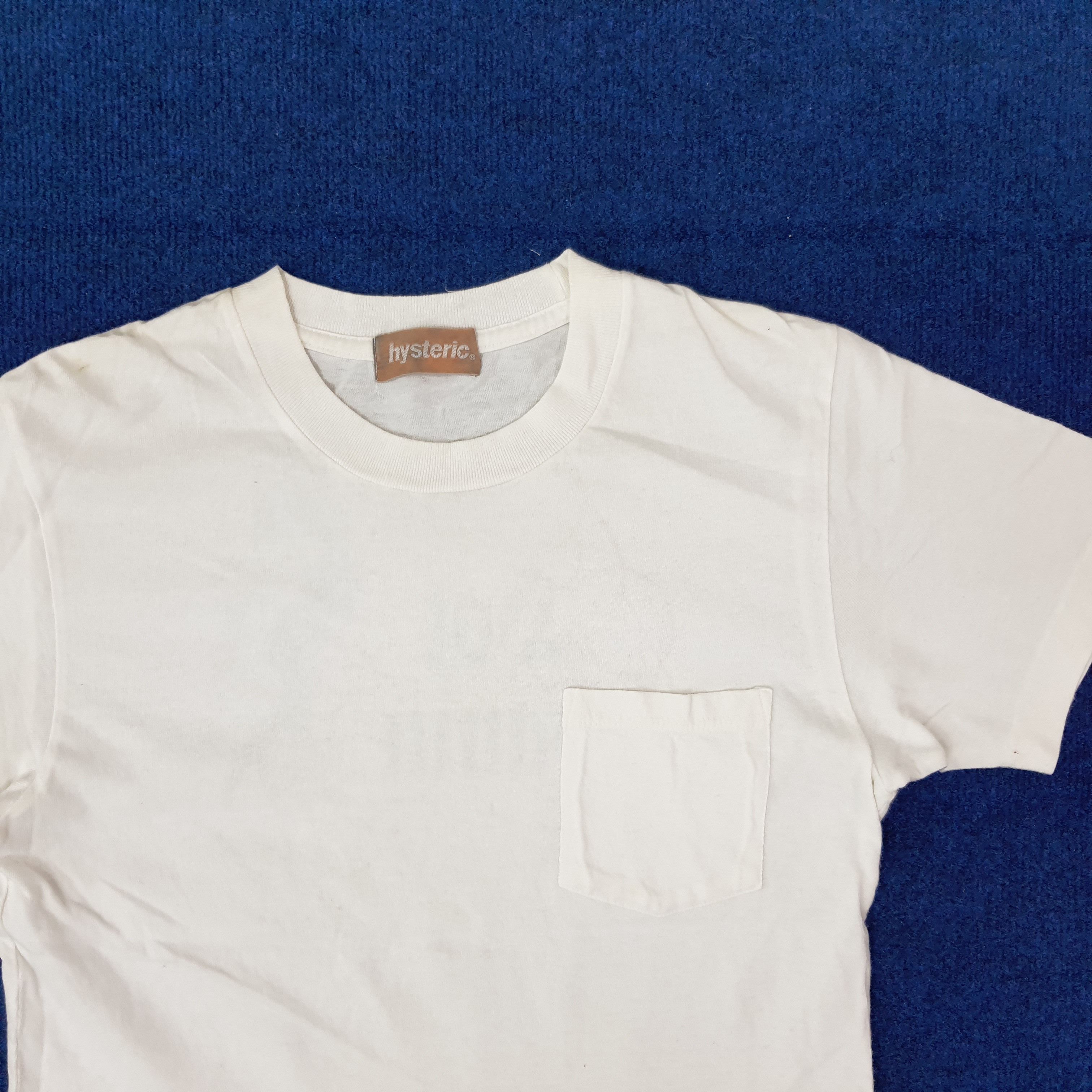 Hysteric Glamour Vintage Hysteric Glamour Japan Pocket Tees Tshirt C223N3 Size US M / EU 48-50 / 2 - 4 Thumbnail