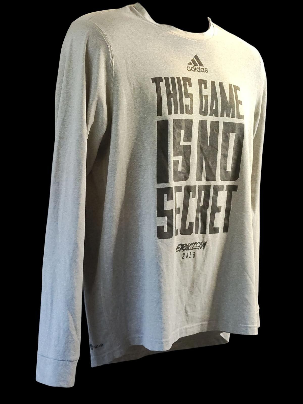 Adidas Adidas Men's Long Sleeve Activewear Top - Gray, Size Medium Size US M / EU 48-50 / 2 - 3 Thumbnail