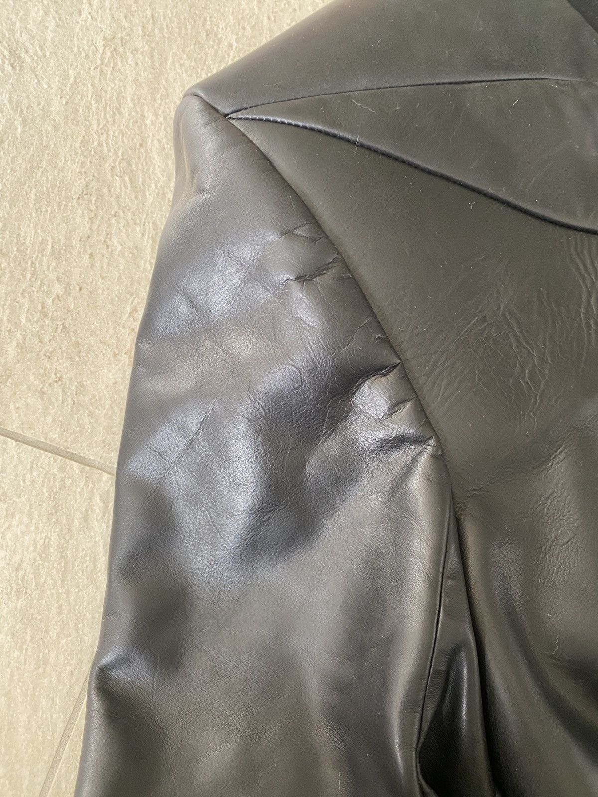 Rick Owens Rick Owens Edfu Flight Tatlin leather jacket Size US XL / EU 56 / 4 - 20 Thumbnail