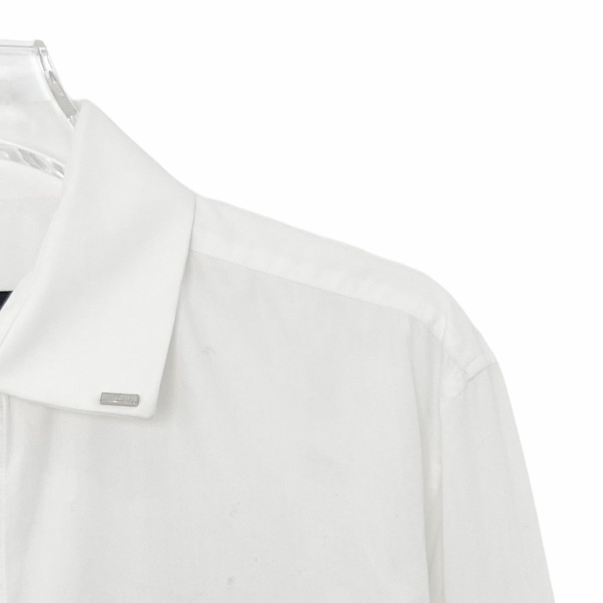 Givenchy Givenchy Solid Color Casual Versatile Shirt K26WX Size S / US 4 / IT 40 - 3 Thumbnail