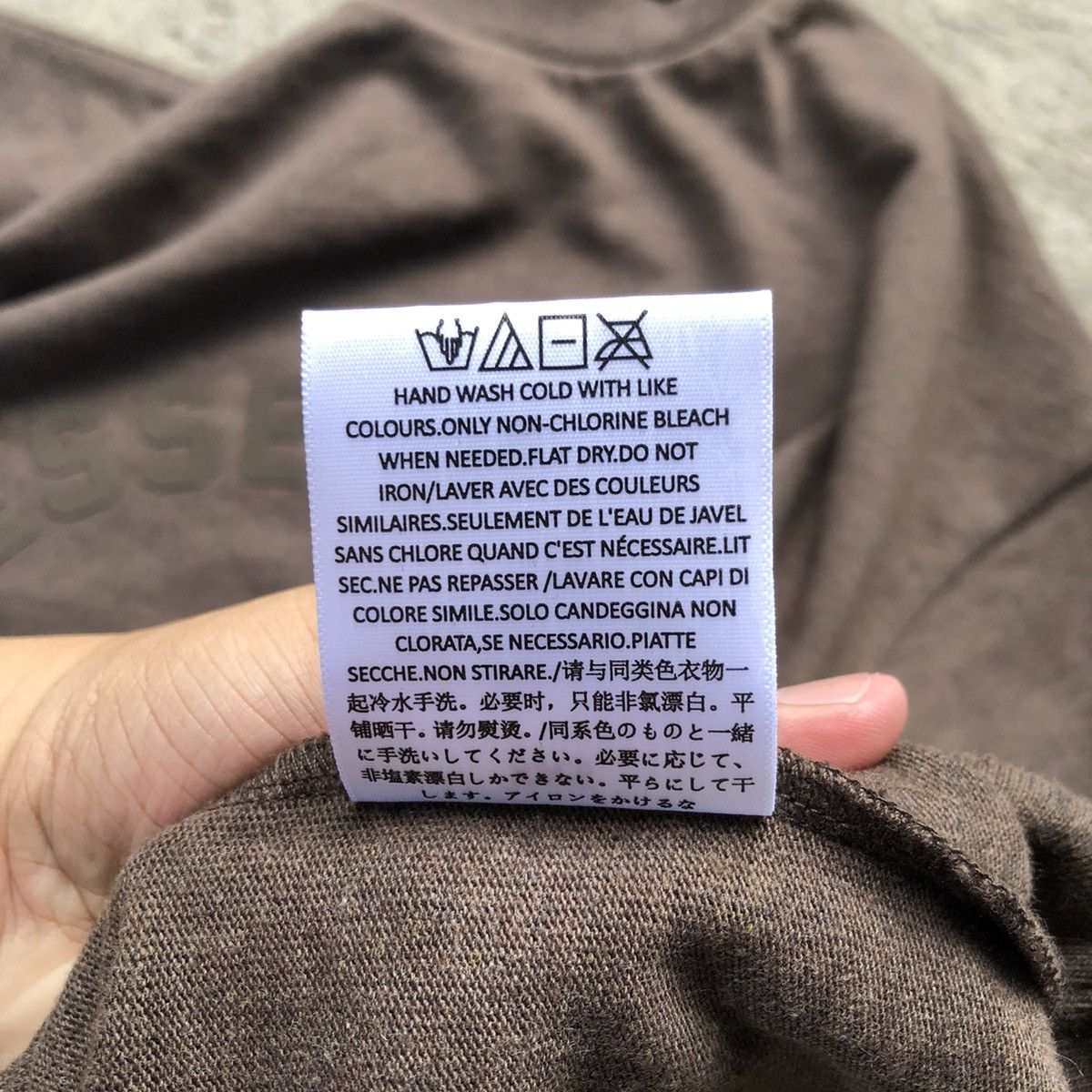 Essentials × Fear of God Fear of God Essentials Heavy S/S “Heather Wood” Tee Size US XXS / EU 40 - 8 Thumbnail