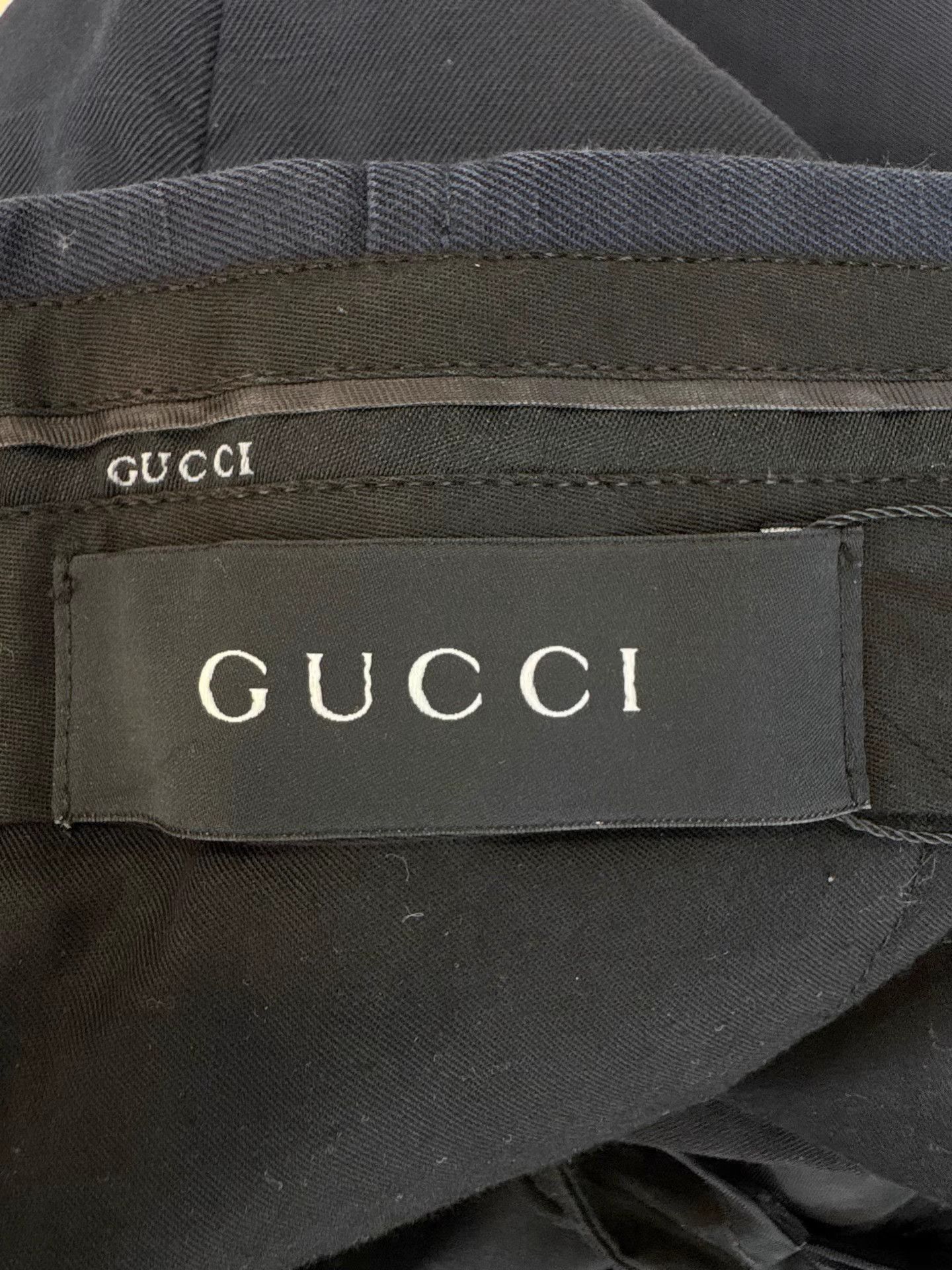 Gucci GUCCI Dark Blue Trousers K1 Size US 28 / EU 44 - 3 Thumbnail