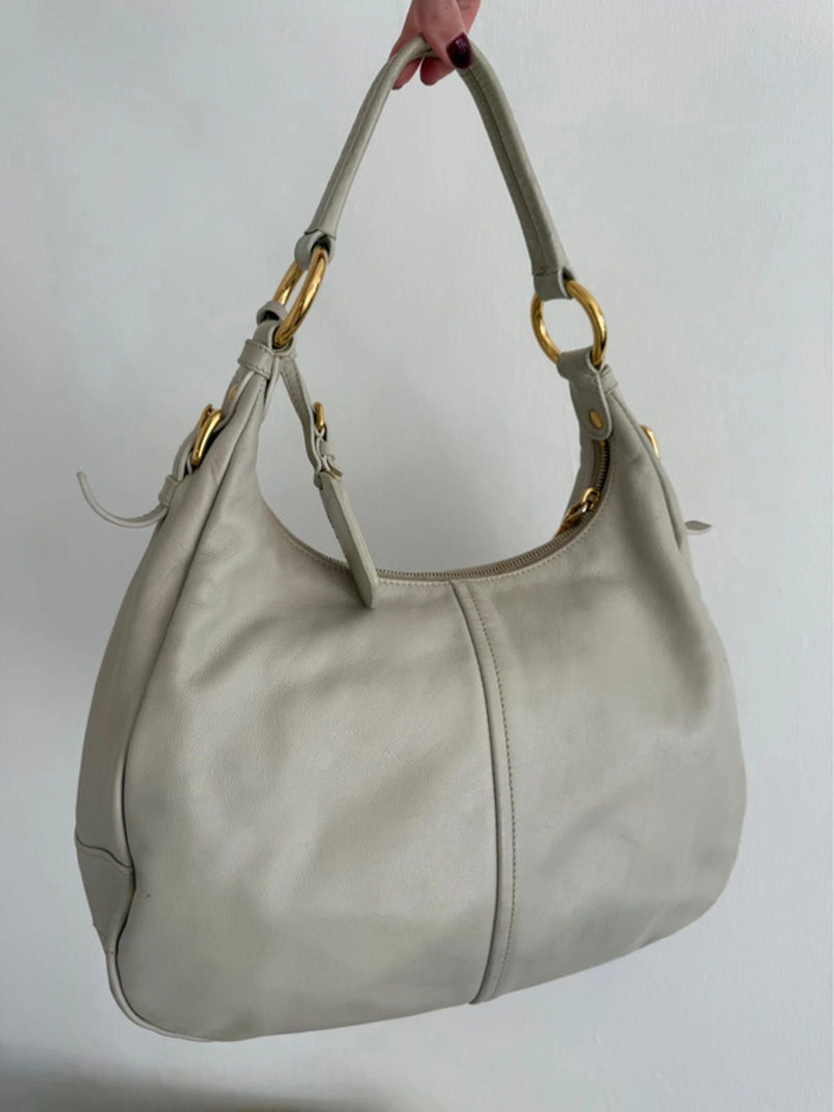 Prada Prada Vitello Daino Hobo Bag Size ONE SIZE - 8 Thumbnail