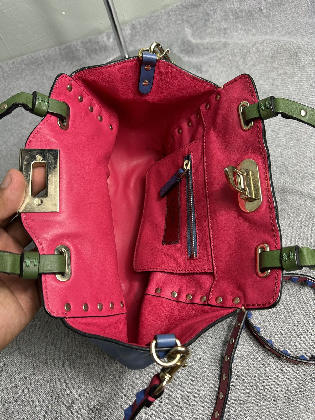 Valentino Valentino - Rockstud Multi Color Mini Bag Size ONE SIZE - 9 Thumbnail