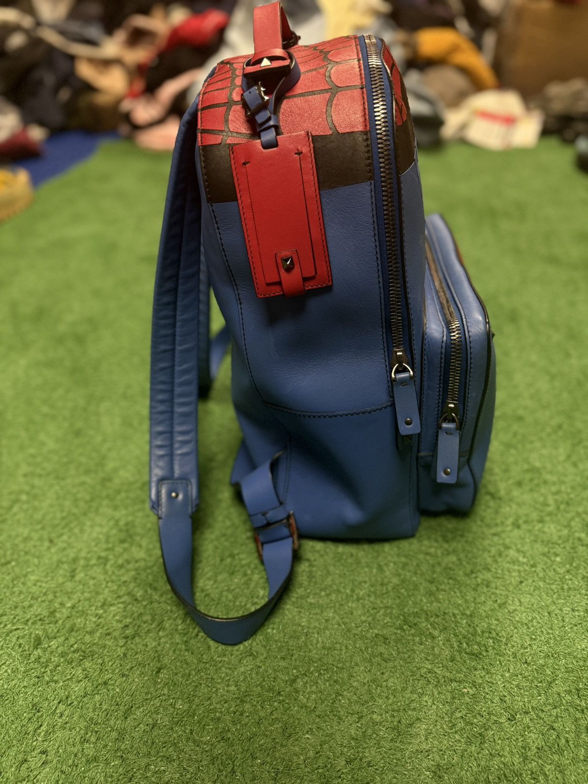 Valentino Insane valentino spider man collab leather backpack Size ONE SIZE - 5 Thumbnail