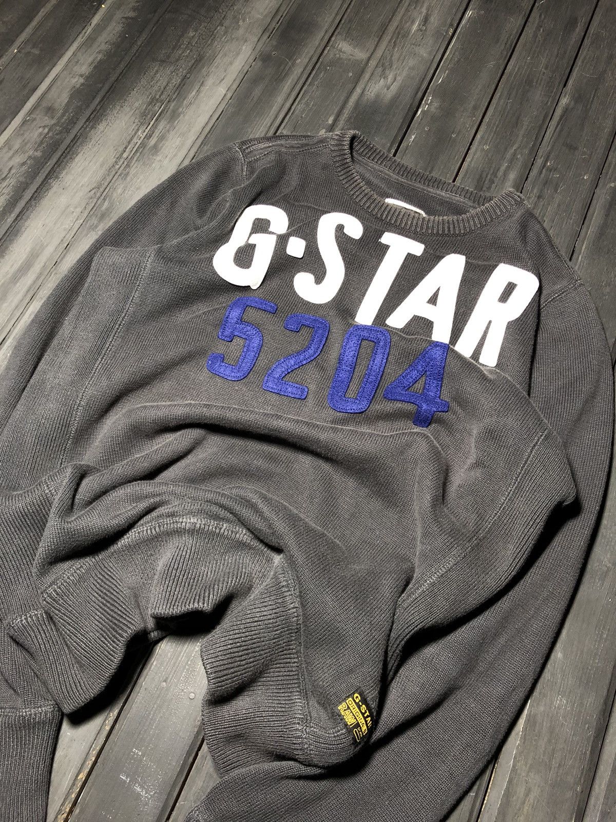 G-Star × Hysteric Glamour × Japanese Brand VTG STREETWEAR KAPITAL JAPANESE STYLE SWEATER 90S Size US L / EU 52-54 / 3 - 2 Thumbnail