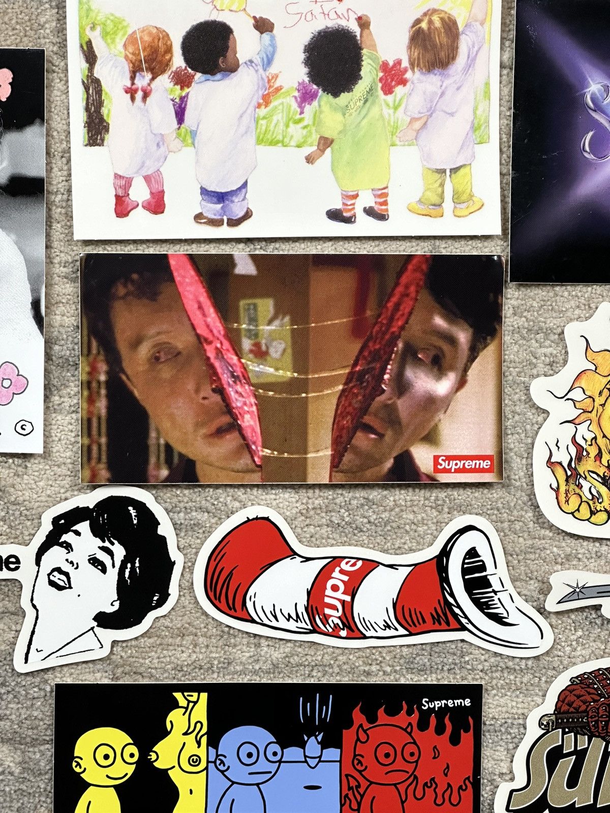 Supreme 10x Supreme Stickers Lot Size ONE SIZE - 4 Thumbnail