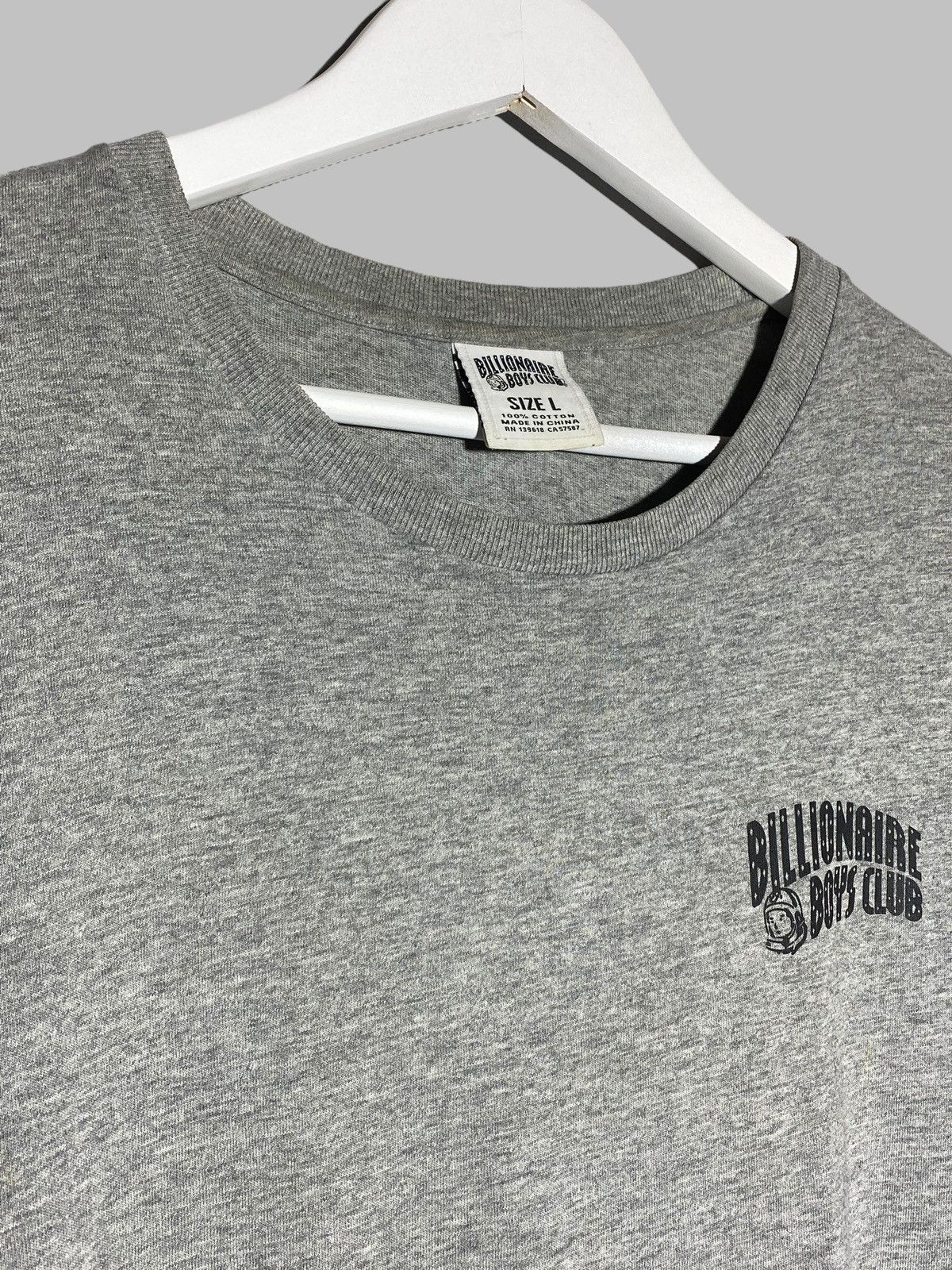 Billionaire Boys Club 🔥 BBC ARCH LOGO GREY TEE PHARRELL Y2K SKATE VIBES Size US L / EU 52-54 / 3 - 3 Thumbnail