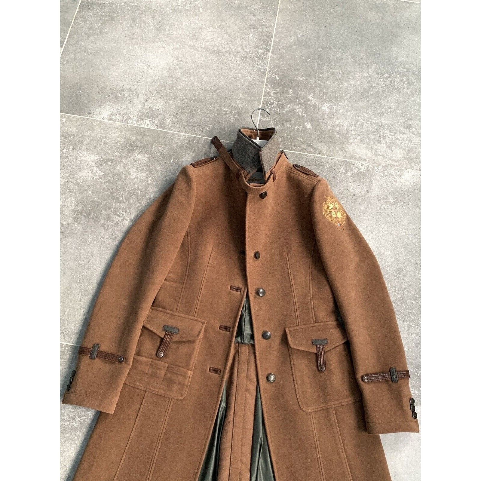 Aeronautica Militare Womens AERONAUTICA MILITARE Trench Coat Jacket EU 36 IT 40 S Size S / US 4 / IT 40 - 21 Thumbnail