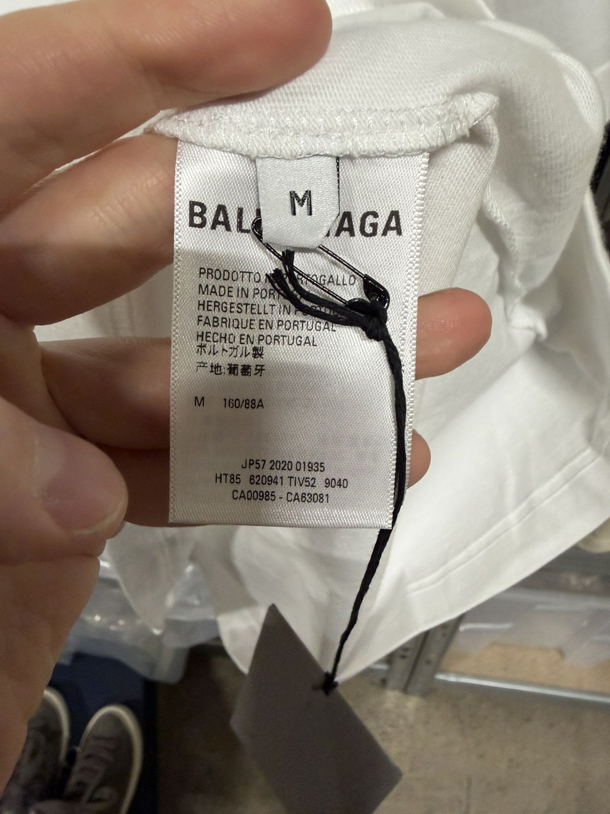 Balenciaga Balenciaga Campaign T-Shirt NEW 750$ Size US XL / EU 56 / 4 - 4 Thumbnail
