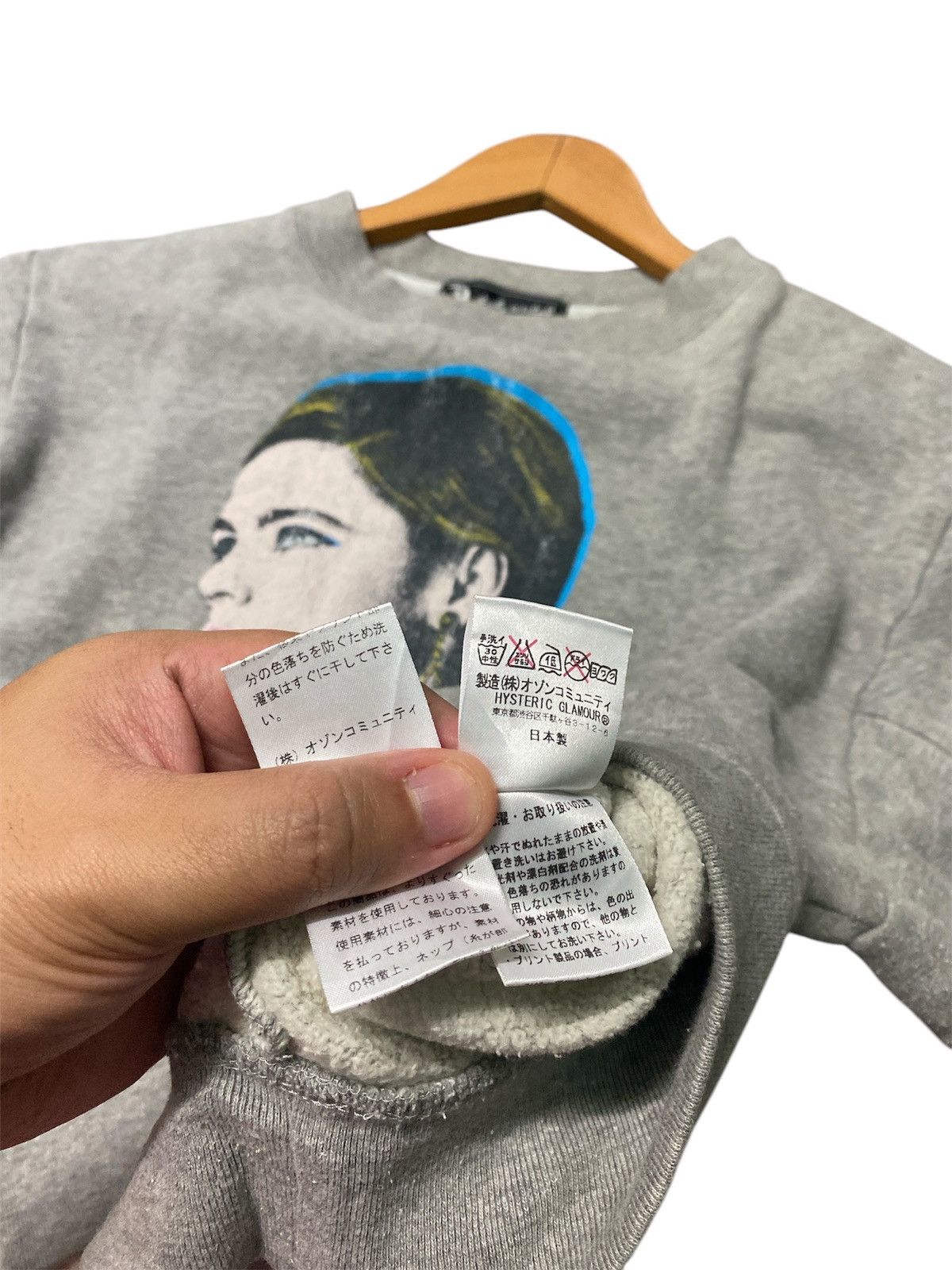Hysteric Glamour × Japanese Brand ‼️RARE‼️HYSTERIC GLAMOUR BILLY NAME “EDIE SEDGWICK” VINTAGE🔥 Size US L / EU 52-54 / 3 - 13 Thumbnail