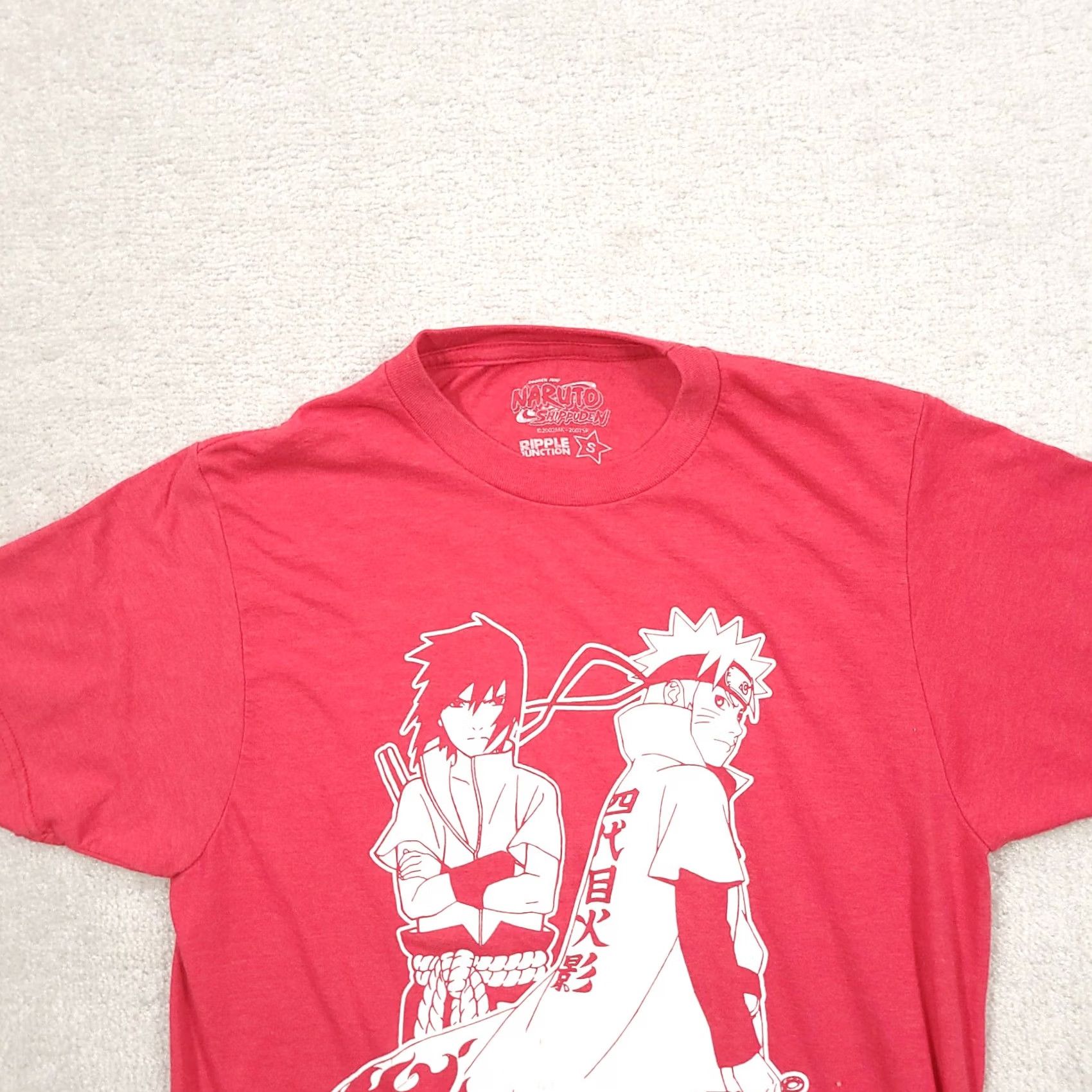 Ripple Junction Ripple Junction Naruto Shippuden Short Sleeve Graphic T Shirt Mens Small Red Size US S / EU 44-46 / 1 - 3 Thumbnail