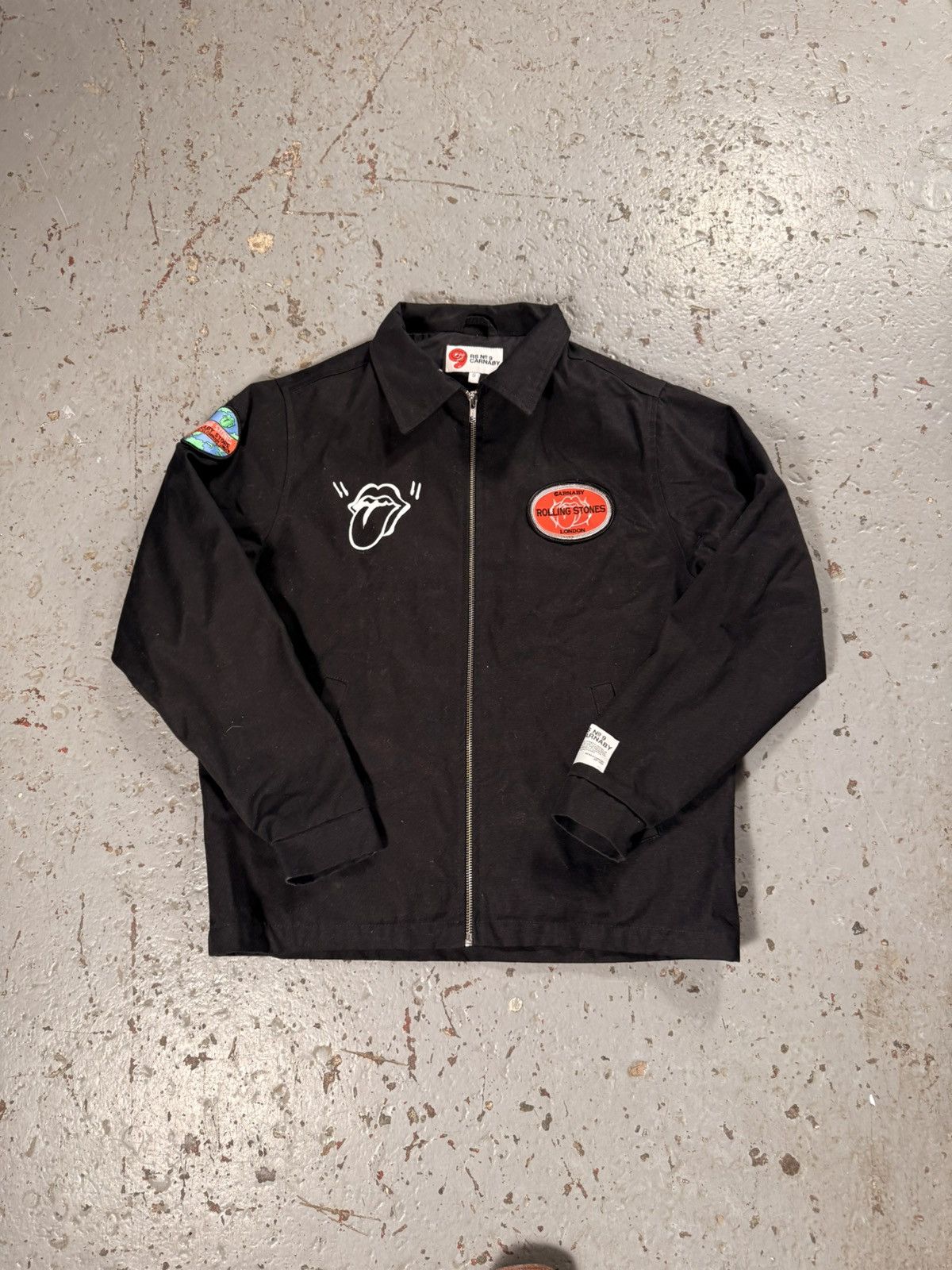 The Rolling Stones Rolling Stones RS9 Zipup Light Jacket London Size US S / EU 44-46 / 1 - 2 Thumbnail