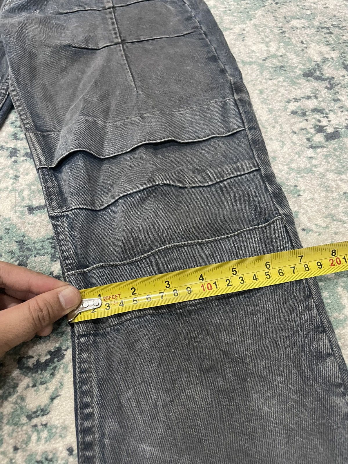 Other AW10 HNBM Dirty Sewn Denim Pants Size US 32 / EU 48 - 6 Thumbnail