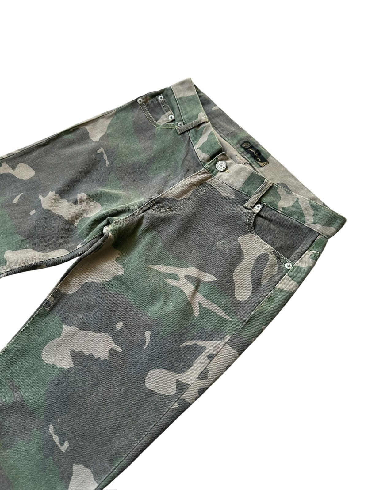 If Six Was Nine 2000's Oririn Jeans - jrock camo pant Size US 31 - 6 Thumbnail