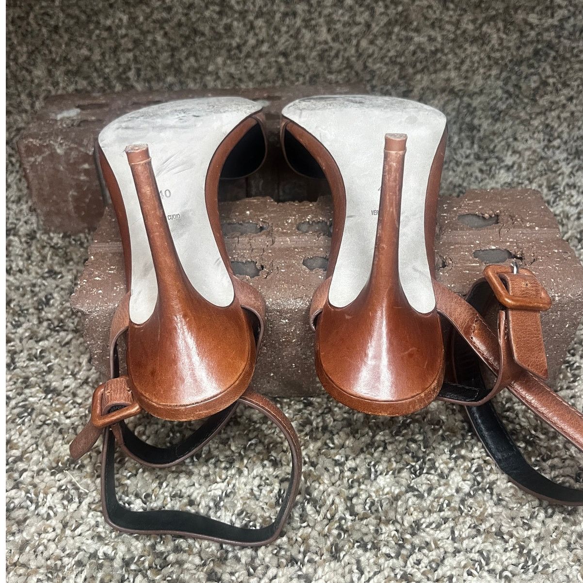 Alexander Wang Alexander Wang Leather Stilettos Heel Pumps Brown Women's 9 Size US 9 / IT 39 - 16 Thumbnail