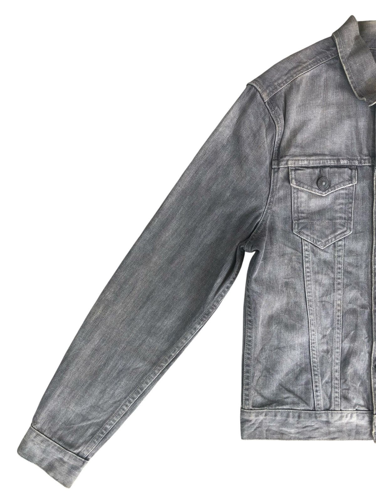 Allsaints Trucker Type 3 Allsaints Denim Jacket Distressed Size US M / EU 48-50 / 2 - 3 Thumbnail
