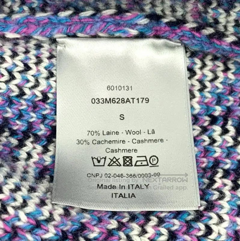 Dior Dior Blue Wool Women's Sweater . Size S / US 4 / IT 40 - 7 Thumbnail