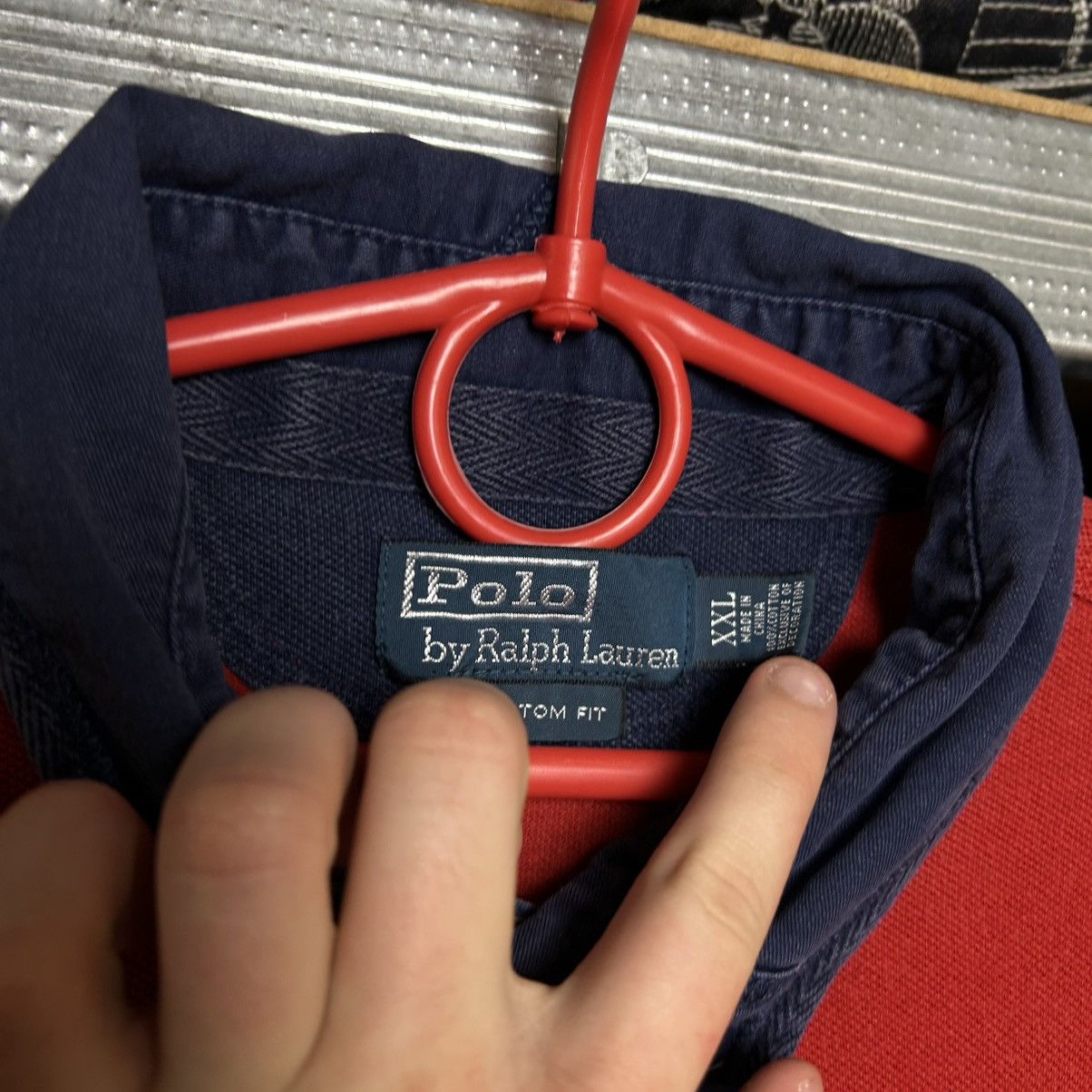 Polo Ralph Lauren Vintage Polo Ralph Lauren Big Logo y2k chief keef polo Size US XXL / EU 58 / 5 - 7 Thumbnail