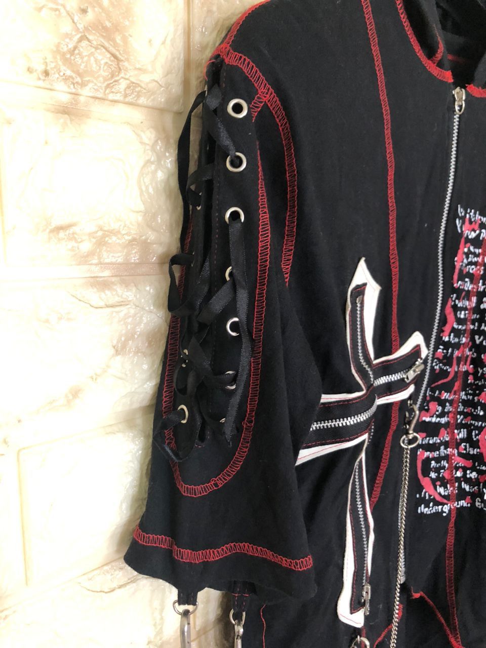 Japanese Brand Reach Keystation Bondage Punk Seditionaires Devil Hoodie Size M / US 6-8 / IT 42-44 - 9 Thumbnail