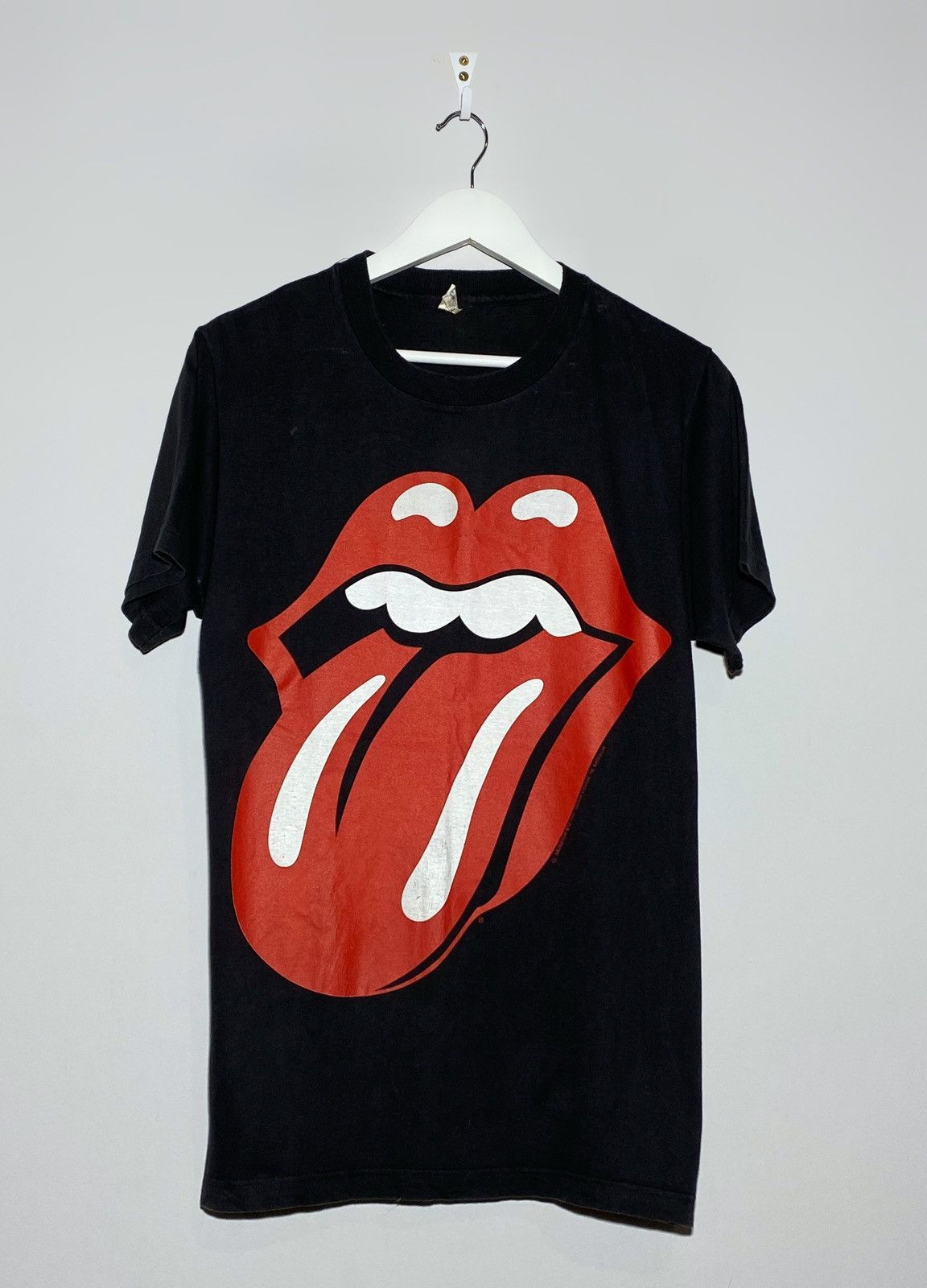 The Rolling Stones Vintage 1990 The Rolling Stones Europe Tour Brockum T-shirt Size US L / EU 52-54 / 3 - 1 Thumbnail