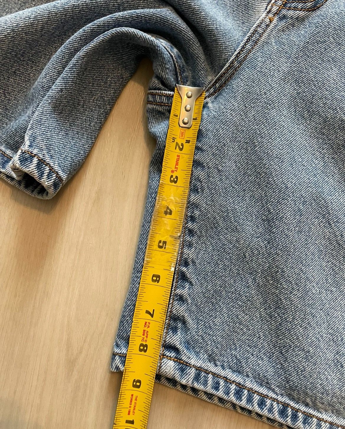Tommy Hilfiger × Vintage Vintage 90s Tommy Jeans Hilfiger Crest Jorts Sz 38 Size US 38 / EU 54 - 4 Thumbnail