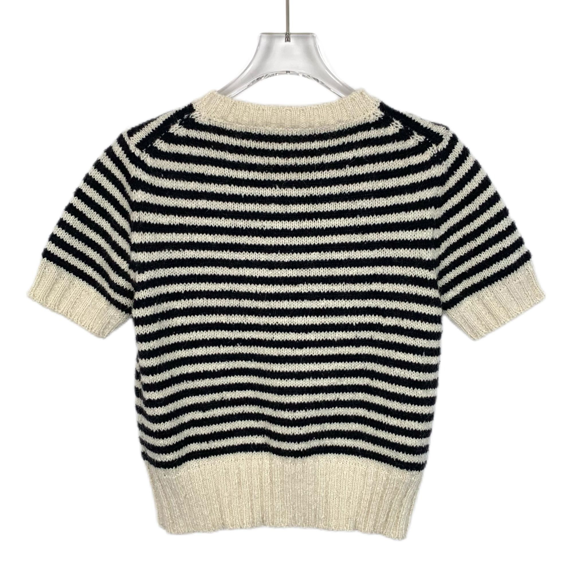 Christian Dior Monsieur Christian Dior Color-Block Logo Embroidery Striped Cotton Ro Size XS / US 0-2 / IT 36-38 - 7 Thumbnail