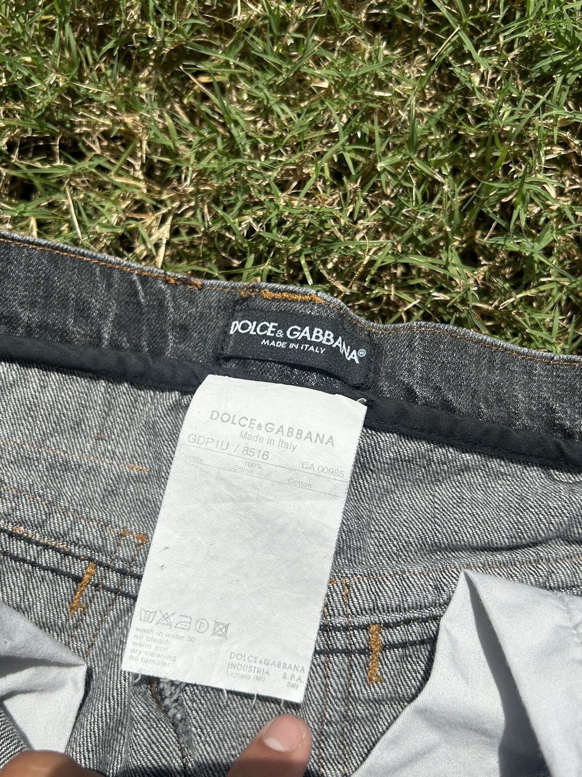 Dolce & Gabbana Vintage SS04 Dolce & Gabbana Archive Bondage Denim Jeans Size US 31 - 8 Thumbnail