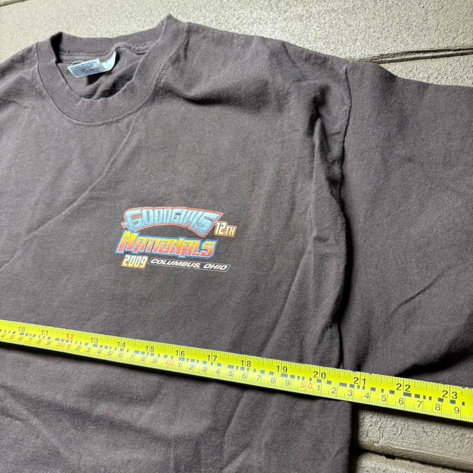 NASCAR Brown 2009 Hot Rods Racing Shirt Size US L / EU 52-54 / 3 - 5 Thumbnail