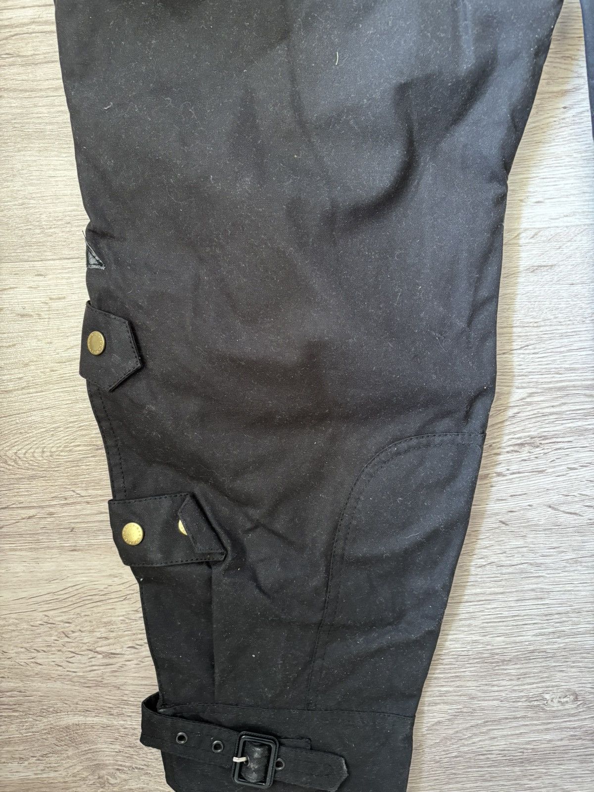 Barbour Barbour Bike Trousers C34 86cm Waxed Cotton Biker Pants Size US 34 / EU 50 - 19 Thumbnail