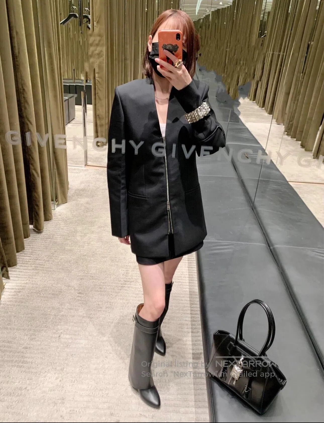 Giorgio Armani Giorgio Armani Ladies zipper suit| Size XS / US 0-2 / IT 36-38 - 2 Thumbnail