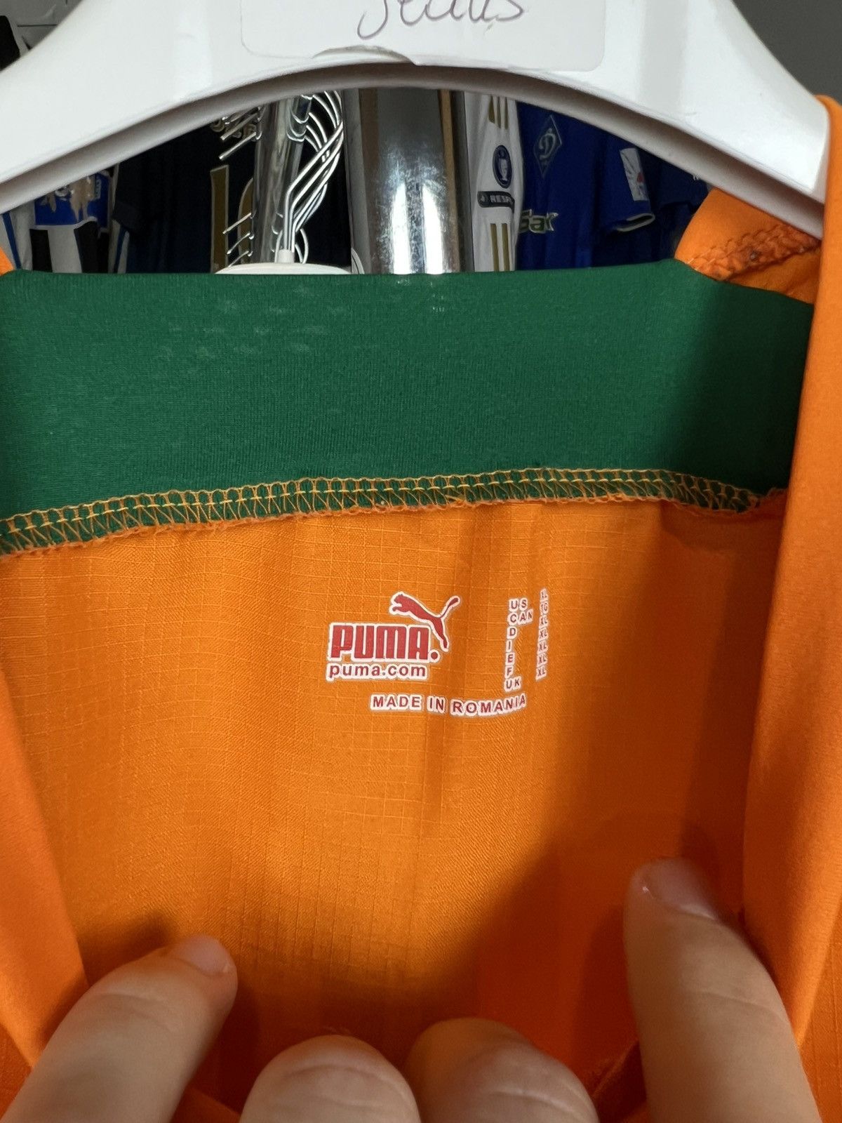 Puma Soccer Jersey Côte d'lvoire 2006/07 Drogba #11 Size US XL / EU 56 / 4 - 7 Thumbnail
