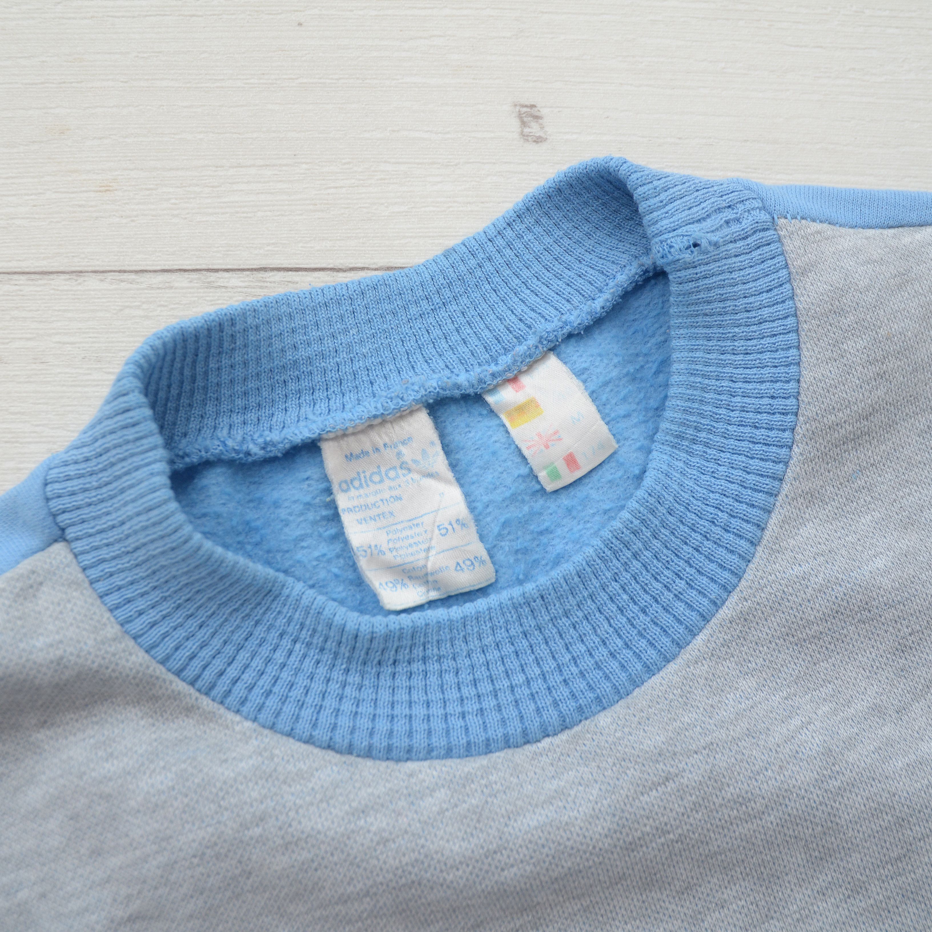 Adidas × Vintage Vintage 70-80's Adidas Ventex GREENWICH Diamond Sweatshirt Size US M / EU 48-50 / 2 - 8 Thumbnail