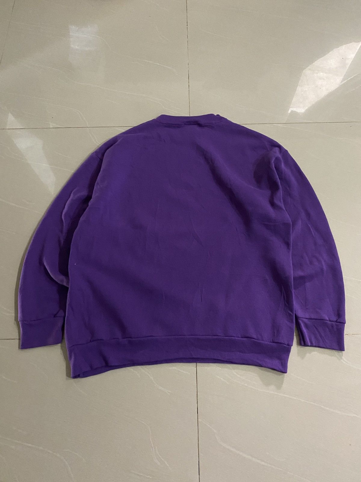 Vintage 90s Sweatshirt Purple Signal Tag Usa Size US L / EU 52-54 / 3 - 4 Thumbnail