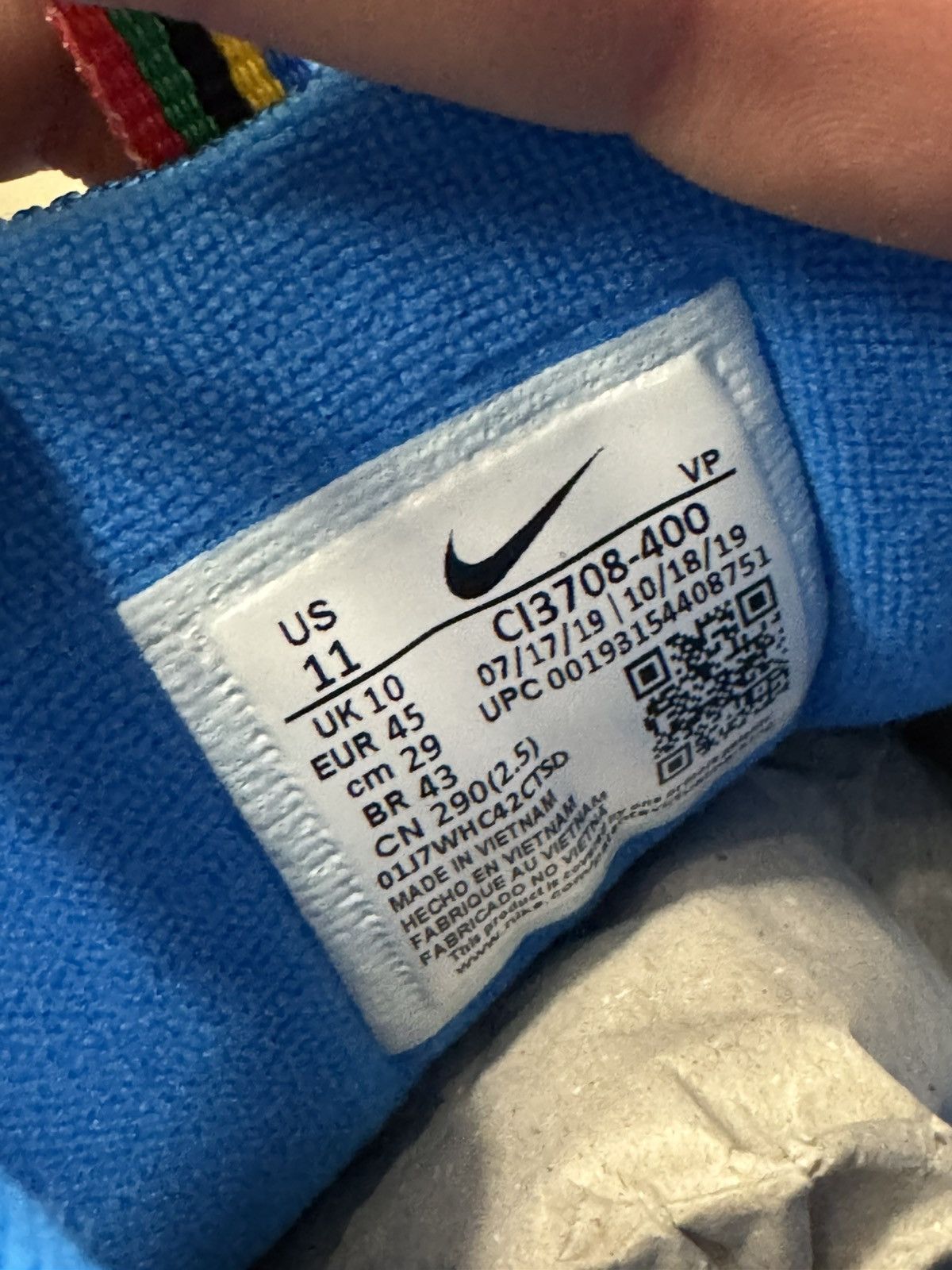 Nike Nike Air Max 97 QS Olympic Rings Blue Size 11 Size US 11 / EU 44 - 7 Thumbnail