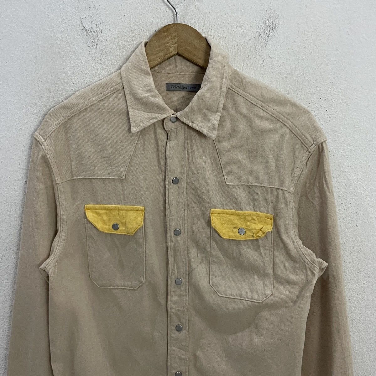Calvin Klein Vintage Calvien Klein Button Ups T-shirt Size US M / EU 48-50 / 2 - 4 Thumbnail