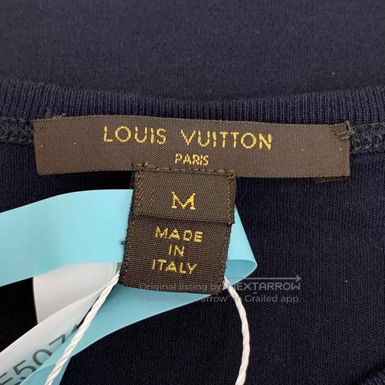 Louis Vuitton Louis Vuitton Black floral-print cotton crewneck short-sle Size US M / EU 48-50 / 2 - 5 Thumbnail
