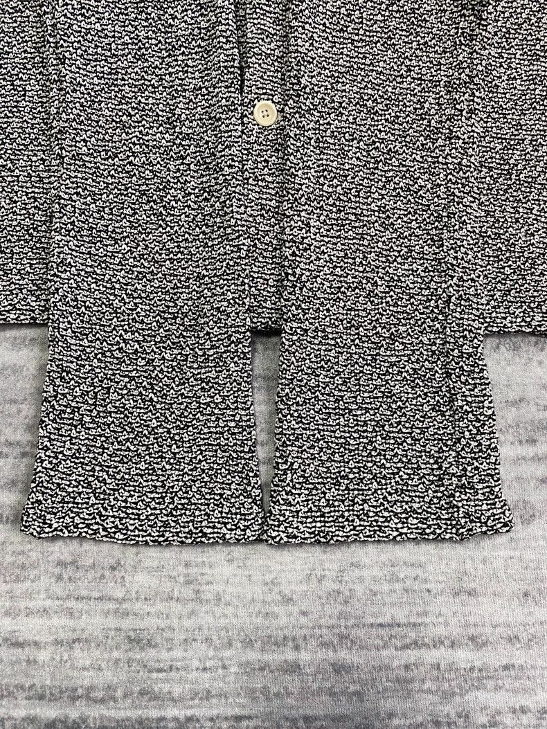 Our Legacy Our LegacySnowflake Knitted Cardigan Black and White Coarse Size US S / EU 44-46 / 1 - 5 Thumbnail