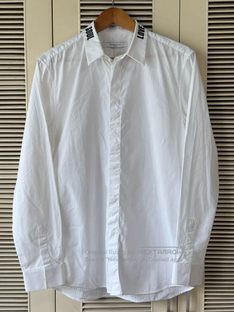 Givenchy Givenchy Men's White Shirt - Size 41 Size US L / EU 52-54 / 3 - 1 Thumbnail
