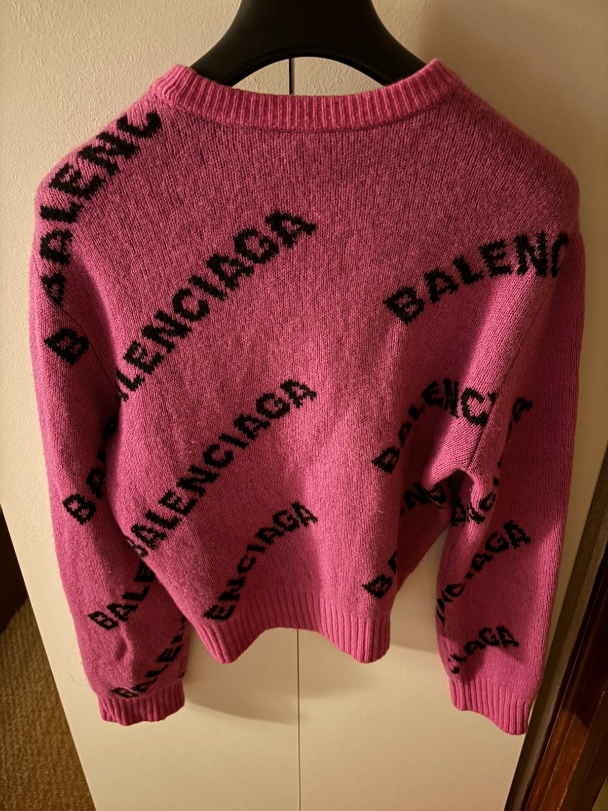 Balenciaga Balenciaga wool crewneck Size S / US 4 / IT 40 - 2 Thumbnail