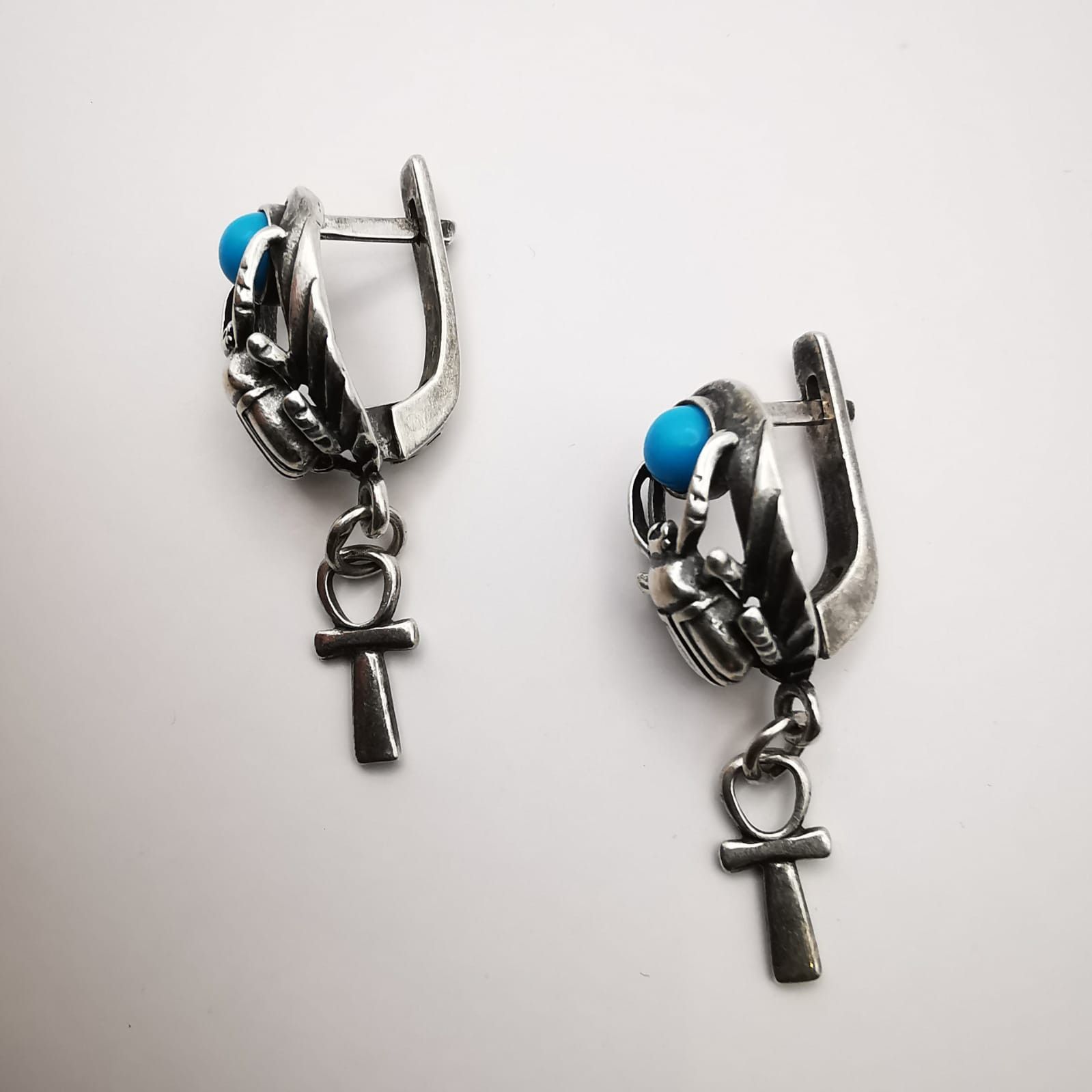 Sterling Silver × Vintage Vintage Jewelry Women's Earrings, 925 Sterling Silver Size ONE SIZE - 3 Thumbnail